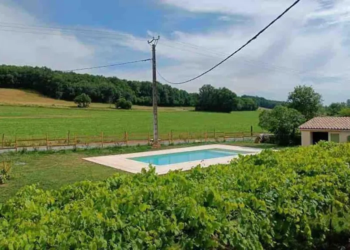 Maison De Maitre Avec Piscine Feriehus Lombers